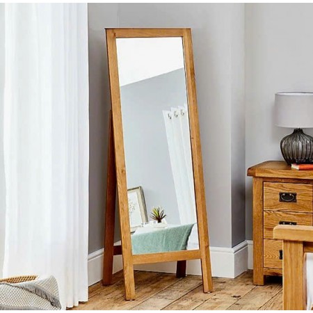 Solid Oak : Khung Gương Gỗ Sồi Toàn Thân - H1m6